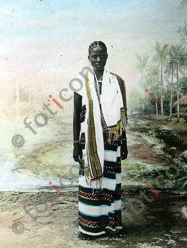 Swaheli-Mädchen | Swahili girl  - Foto foticon-simon-192-002.jpg | foticon.de - Bilddatenbank für Motive aus Geschichte und Kultur